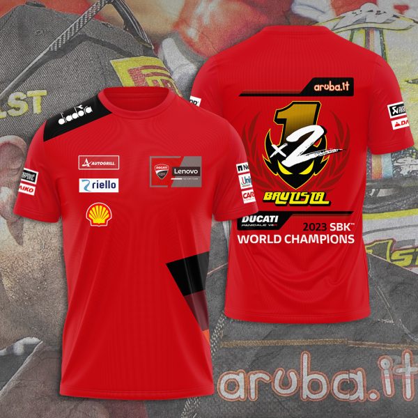 Ducati Lenovo Team x Francesco Bagnaia 3D Apparel - TANTN 3508