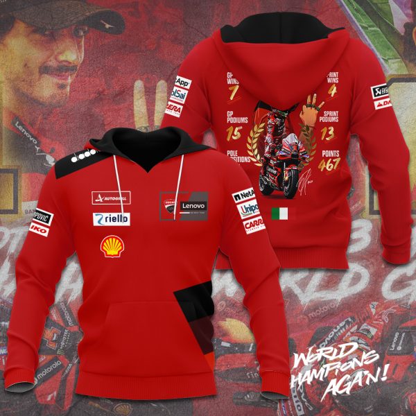 Ducati Lenovo Team x Francesco Bagnaia 3D Apparel - TANTN 3509
