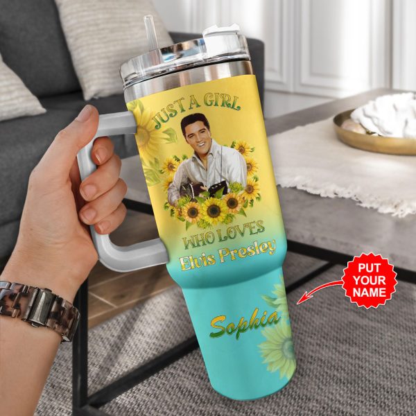Personalized Elvis Presley 40oz Stanley Tumbler - VANDH 1905
