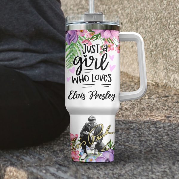 Personalized Elvis Presley 40oz Stanley Tumbler - VANDH 1910