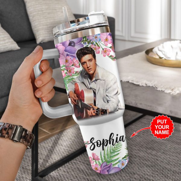 Personalized Elvis Presley 40oz Stanley Tumbler - VANDH 1910