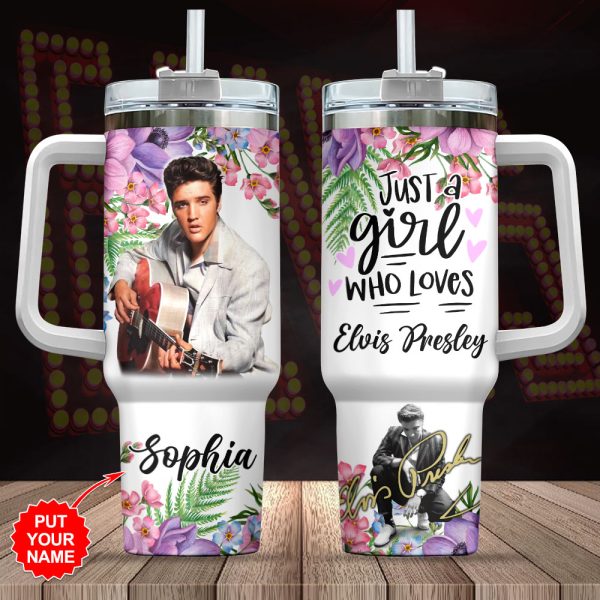 Personalized Elvis Presley 40oz Stanley Tumbler - VANDH 1910
