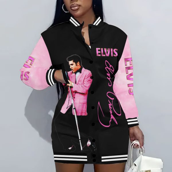 Elvis Presley 3D Women's Long Jersey - MAITM 5286