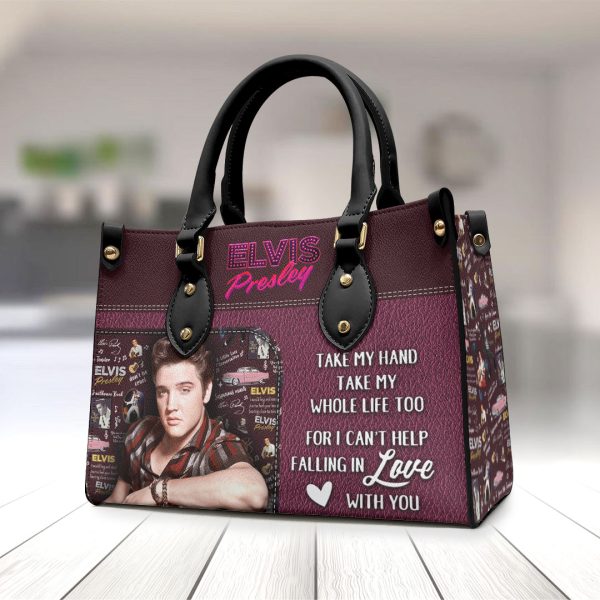 Elvis Presley Leather HandBag - VANDH 2069