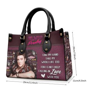 Elvis Presley Leather HandBag - VANDH 2069