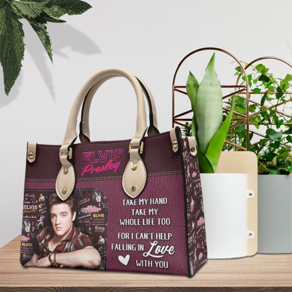 Elvis Presley Leather HandBag - VANDH 2069