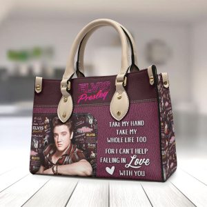 Elvis Presley Leather HandBag - VANDH 2069