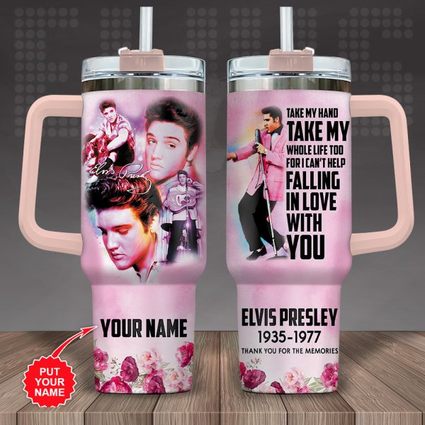 Personalized Elvis Presley 40oz Stanley Tumbler - VANDH 1904