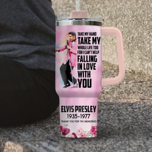 Personalized Elvis Presley 40oz Stanley Tumbler - VANDH 1904