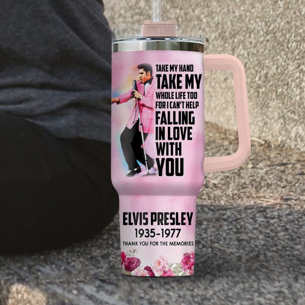 Personalized Elvis Presley 40oz Stanley Tumbler - VANDH 1904