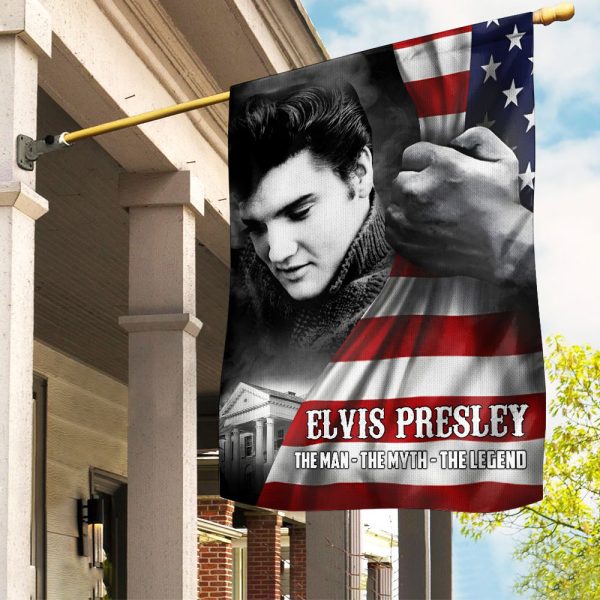 Elvis Presley 3D House Flag - VANDH 1929