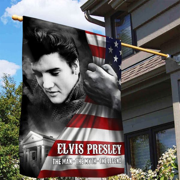 Elvis Presley 3D House Flag - VANDH 1929