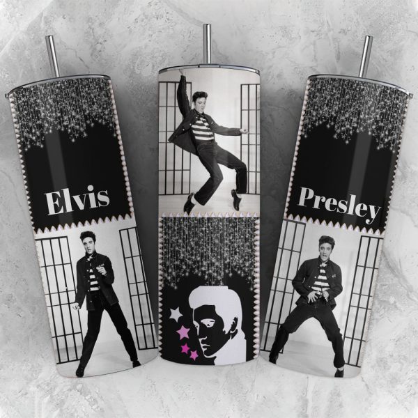 Elvis Presley Skinny Tumbler - VANDH 2022