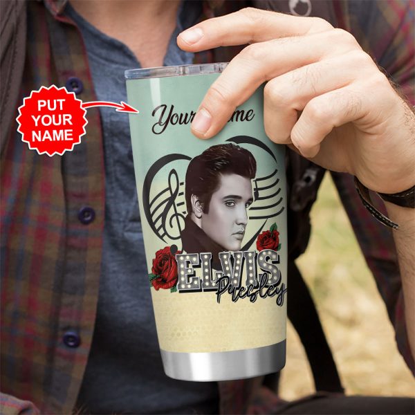 Personalized Elvis Presley Tumbler Cup - VANDH 2027