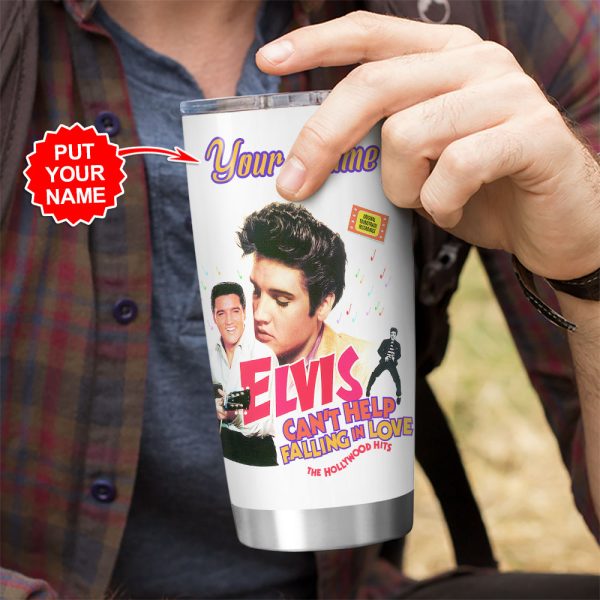 Personalized Elvis Presley Tumbler Cup - VANDH 2028