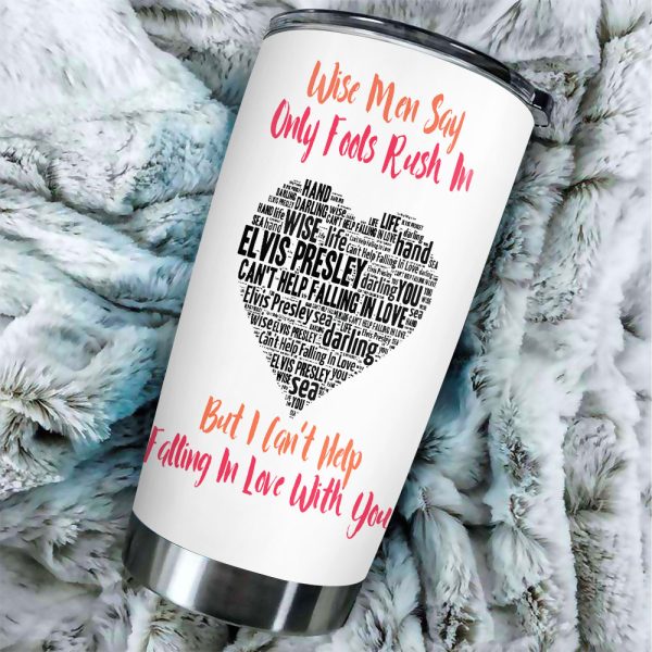 Personalized Elvis Presley Tumbler Cup - VANDH 2028