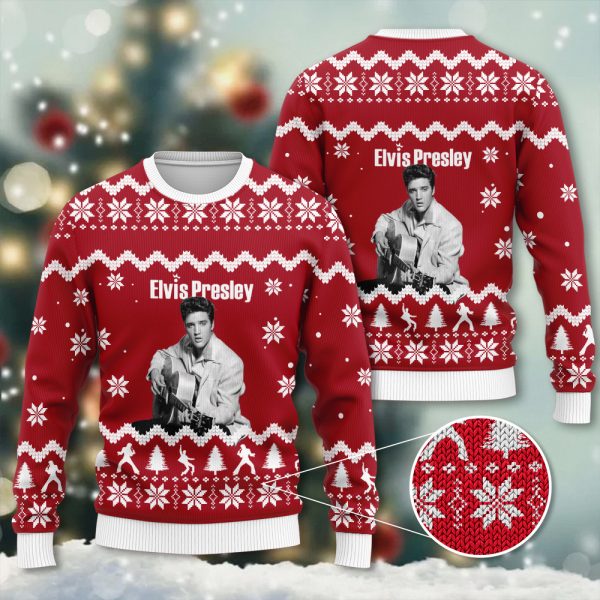 Elvis Presley 3D Ugly Sweater - HOATT 4025