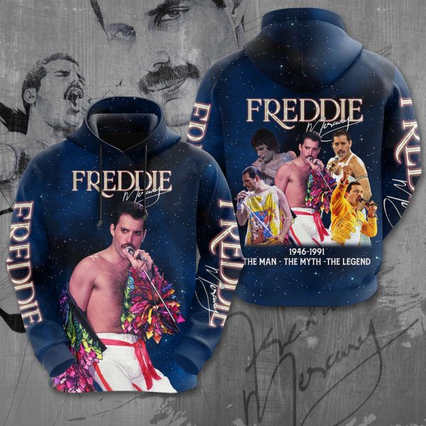 Freddie Mercury 3D Apparel - MAITM 4989