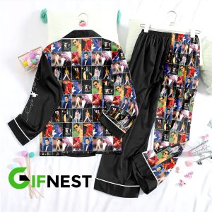 Freddie Mercury Button Down Pajamas Set - MAITM 5043