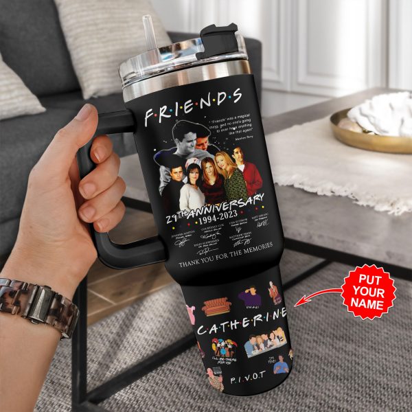 Personalized Friends 40oz Stanley Tumbler - VANDH 1879