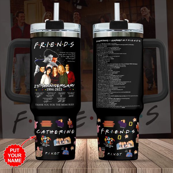 Personalized Friends 40oz Stanley Tumbler - VANDH 1879