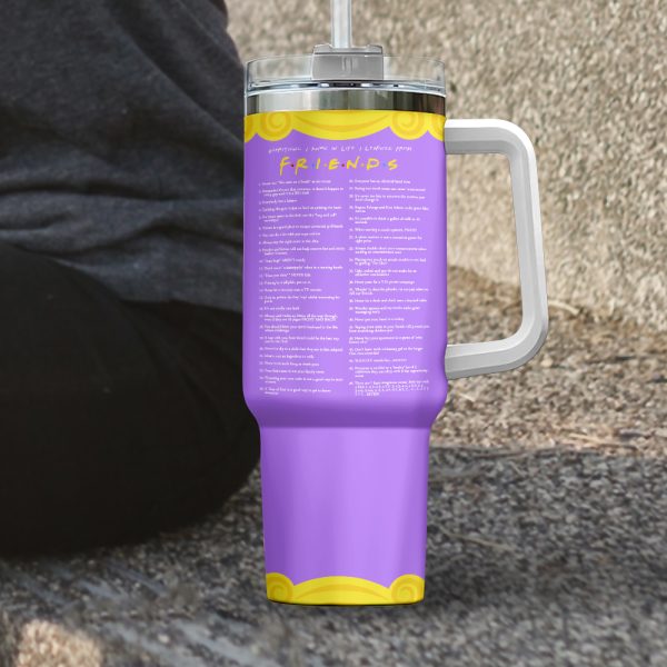 Personalized Friends 40oz Stanley Tumbler - VANDH 1899