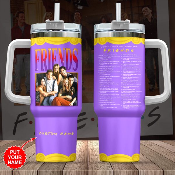 Personalized Friends 40oz Stanley Tumbler - VANDH 1899