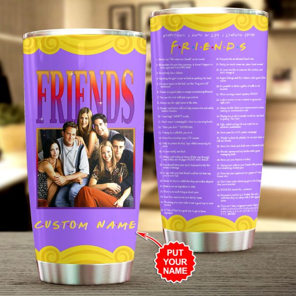 Personalized Friends Tumbler Cup - VANDH 1898