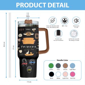 Friends 40oz Stanley Tumbler - NGHIAVT 1195