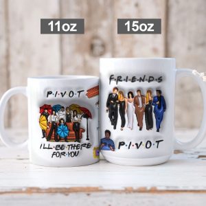 Friends White Ceramic Mug - VANDH 1993