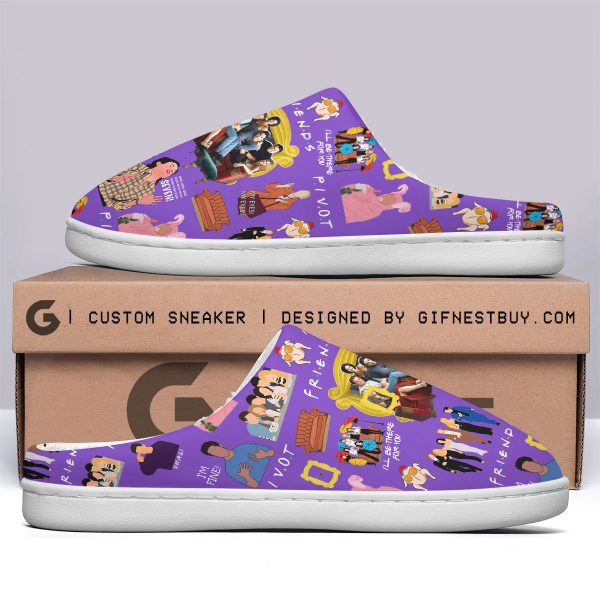 Friends Custom Home Fleece Slippers - VANDH 1851