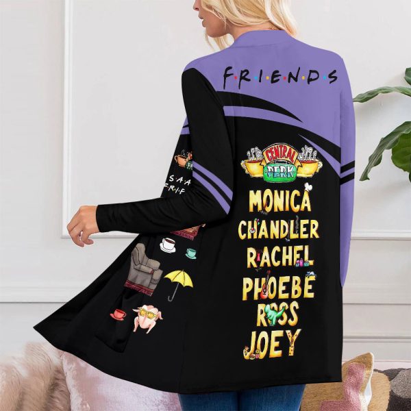 Friends Women’s Patch Pocket Cardigan – VANDH 2060