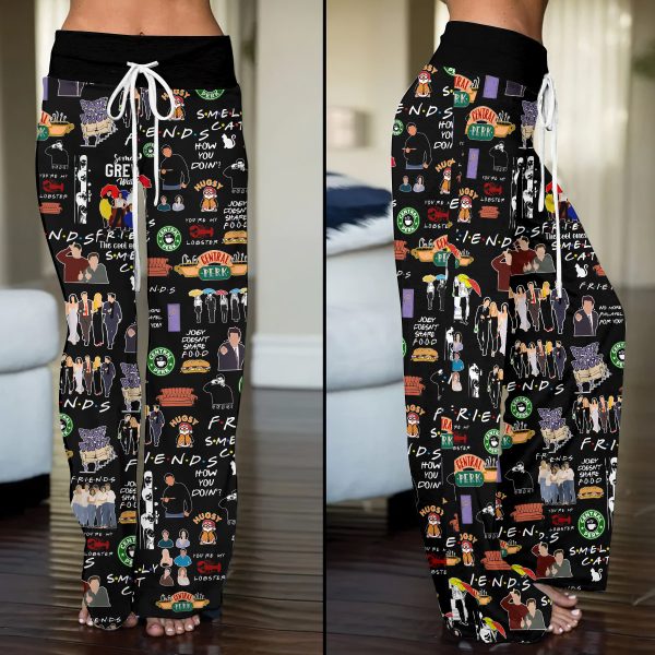 Friends High-Waisted Straight-Leg Trousers - TANTN 3724