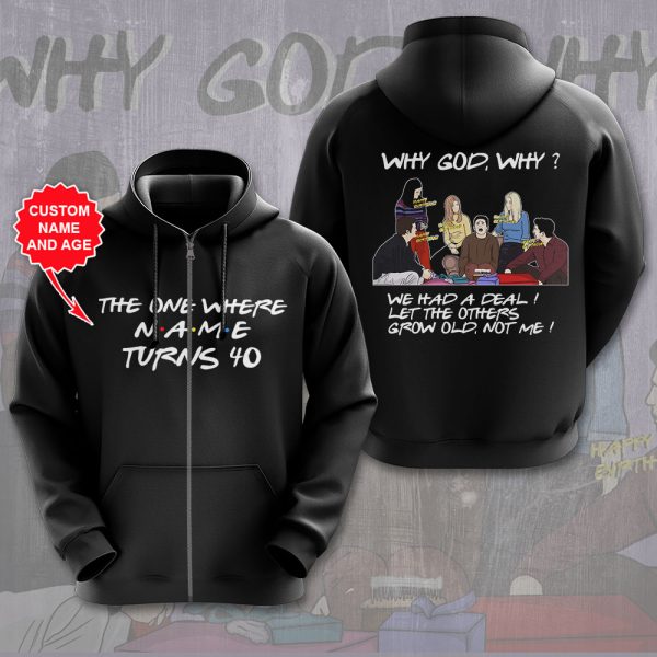 Personalized Friends 3D Apparel - VANDH 1936