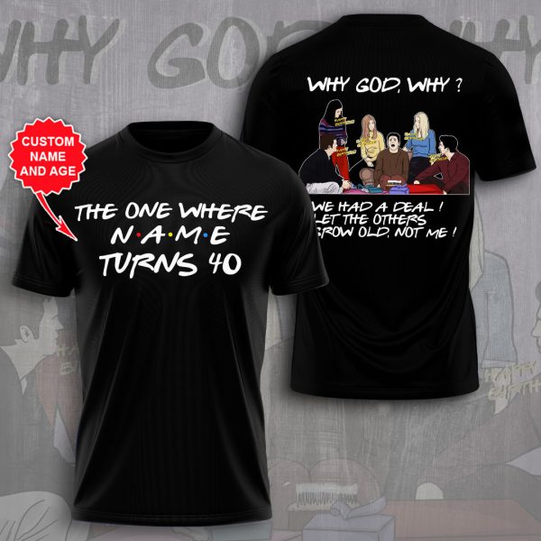 Personalized Friends 3D Apparel - VANDH 1936
