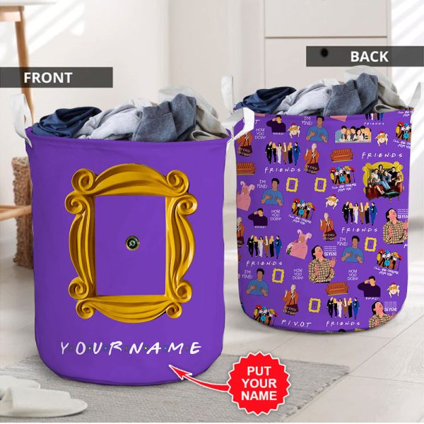 Personalized Friends Laundry Basket - VANDH 2062
