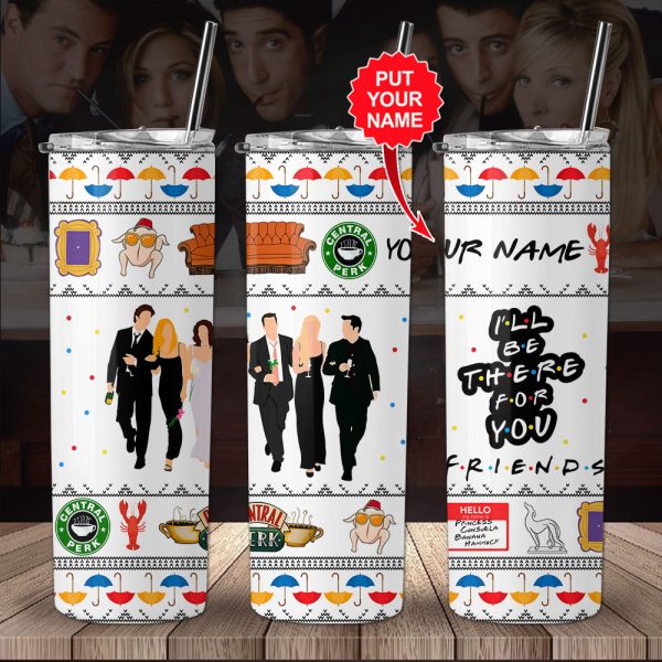 Personalized Friends Skinny Tumbler - VANDH 2055