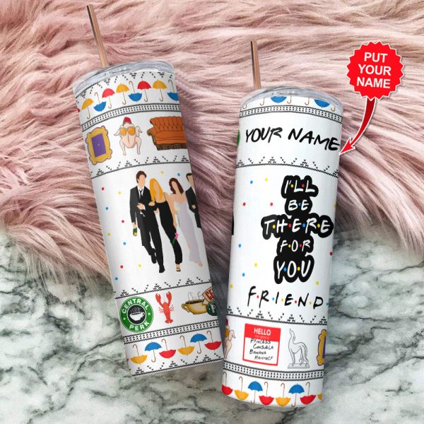 Personalized Friends Skinny Tumbler - VANDH 2055