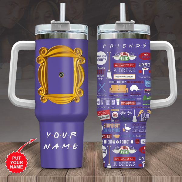 Personalized Friends 40oz Stanley Tumbler - VANDH 1813