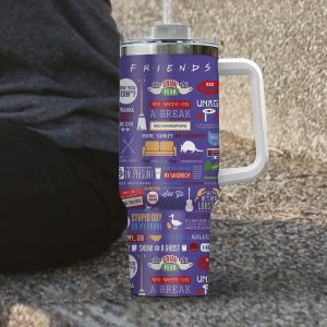 Personalized Friends 40oz Stanley Tumbler - VANDH 1813