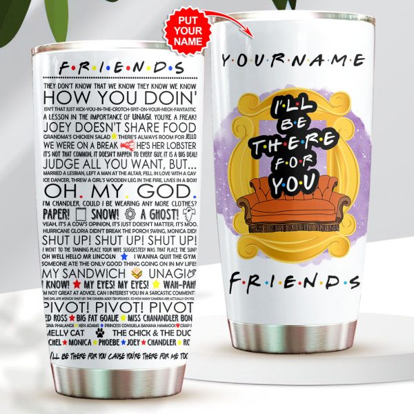 Personalized Friends Tumbler Cup - VANDH 2056
