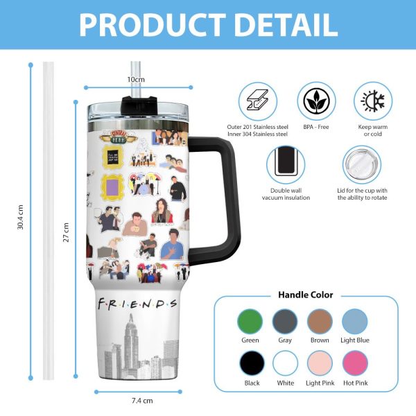 Friends 40oz Stanley Tumbler - NGHIAVT 1194