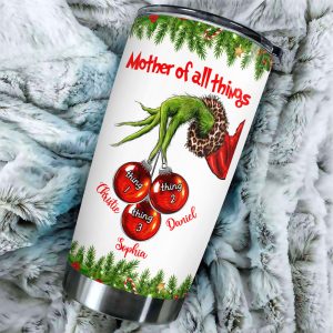 Personalized Grinch x Mom Tumbler Cup - VANDH 1867