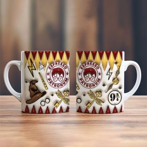 Harry Potter White Ceramic Mug - VANDH 1987