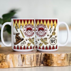 Harry Potter White Ceramic Mug - VANDH 1987