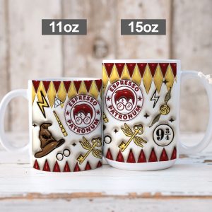 Harry Potter White Ceramic Mug - VANDH 1987