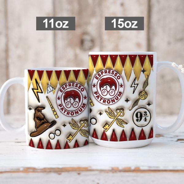 Harry Potter White Ceramic Mug - VANDH 1987