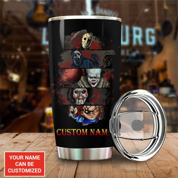 Personalized Horror Movies Tumbler Cup - GNE 925
