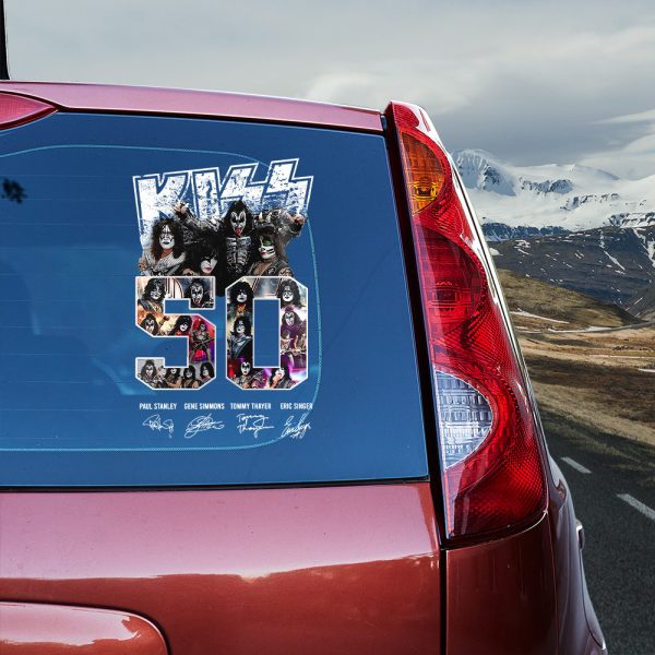 Kiss Band 3D Decal - TANTN 3660