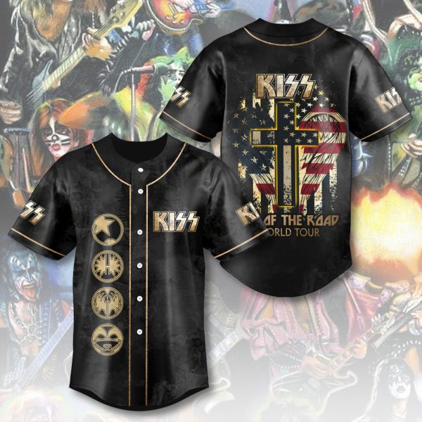 Kiss Band Baseball Jersey - HOATT 3930
